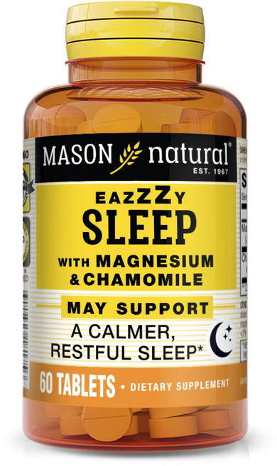 매이슨네츄럴스 이지 슬립 마그네슘 & 카모마일 타블렛, 60개입, 1개, 60정