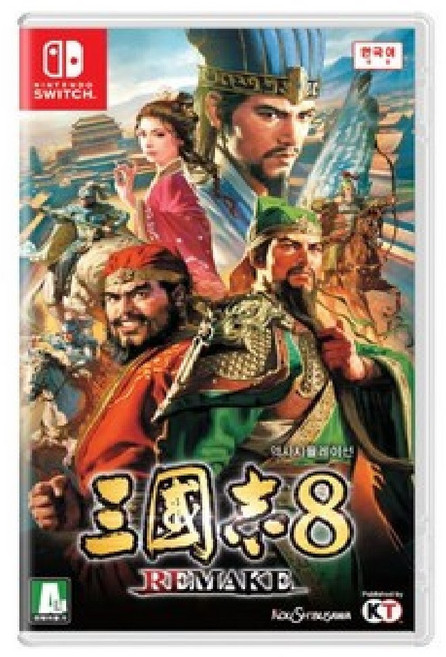 닌텐도스위치 삼국지8 리메이크 / 한글판 / 새상품, 단일제품
