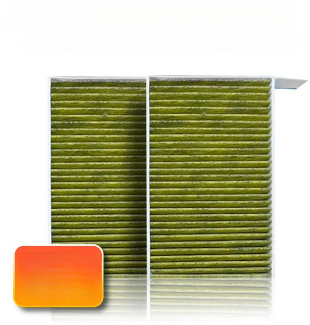 테슬라 모델 Y용 에어컨 필터 교체 내장 Extraposition HEPA 효율 활성탄 액세서리, 03 2PCS Built-in, 1개