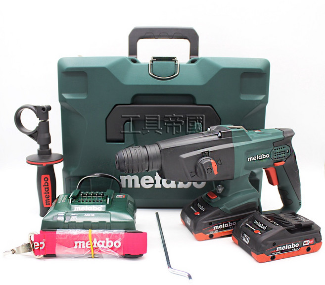 Metabo 美達寶 KHA18LTX 18V 鋰電充電式四溝鎚鑽, 1個