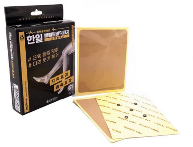 한일 삐삐발바닥패치 근육통증 완화 다리붓기제거, 10매입, 1개