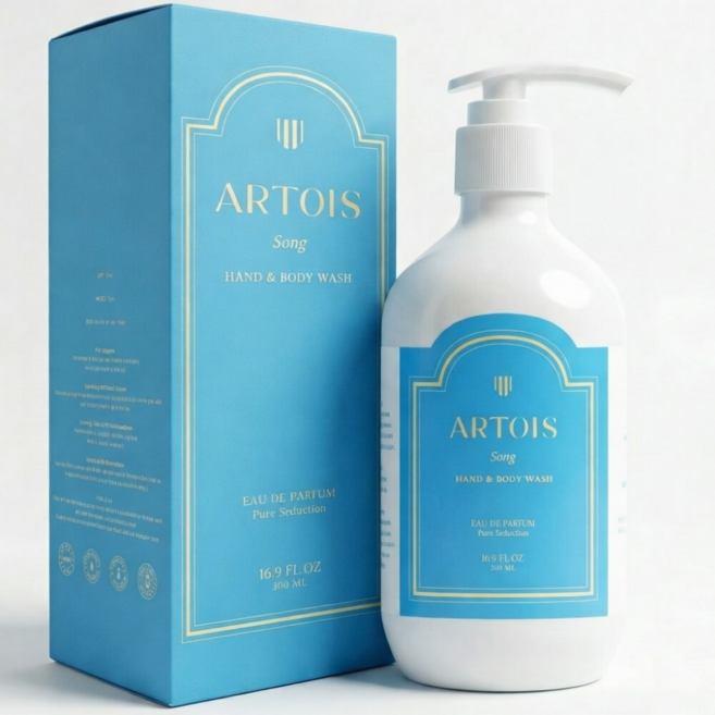 비누향 향수 바디워시 여성 1위 아르투아 송 퍼퓸 바디워시 향기좋은 바디워시, 500ml, 1개