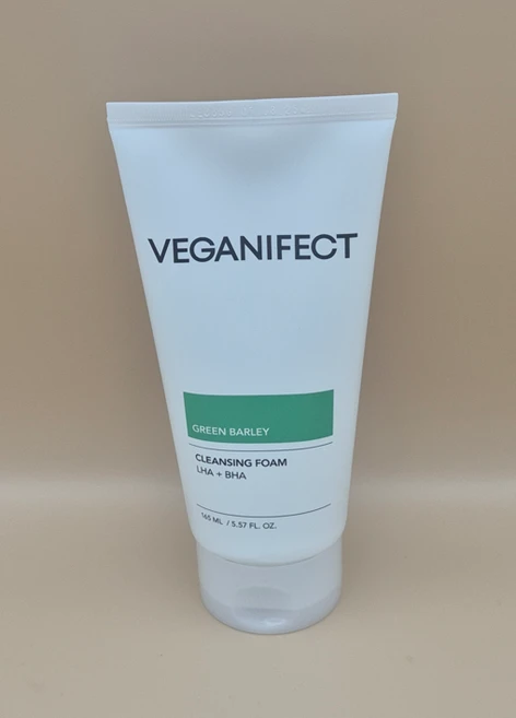 비건이펙트 클린 앤 글로우 청보리 라하 여드름완화 딥 클렌징 폼, 165ml, 1개 - 쿠팡