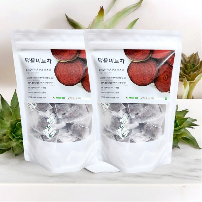 오병이어 삼각티백비트차(덖음)넉넉하게2g씩100티백 제주비트 다이어트티, 1, 1개, 1
