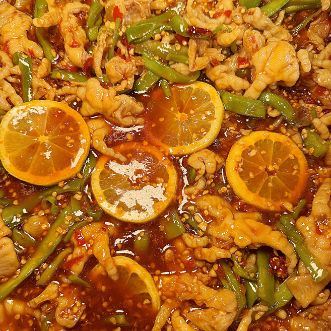 마라레몬무뼈닭발 500g 오리지널 정통사천식 레몬닭발궁채무침 새콤달콤매콤 얼얼한 맛 ningmengjizhua, 2개