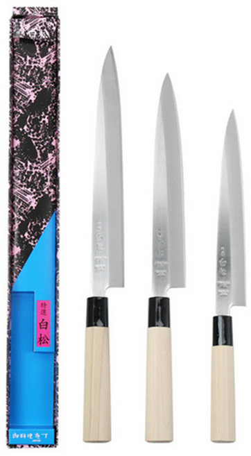 NIKKEN 니켄 일천도 사시미 칼 210mm 일본산, 270mm, 1개