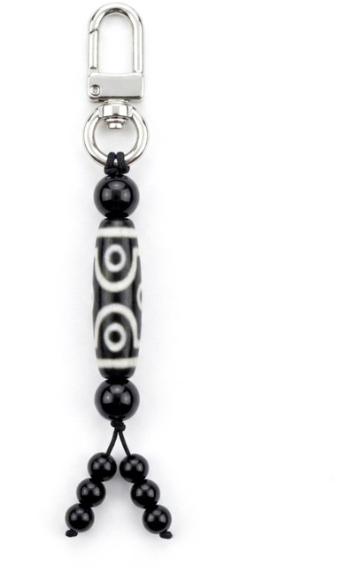 홍주 재물운 사업운 상승 A급 마노 주사 수호신 천주 자동차 키링 열쇠고리, 1개, 양띠 6안 천주