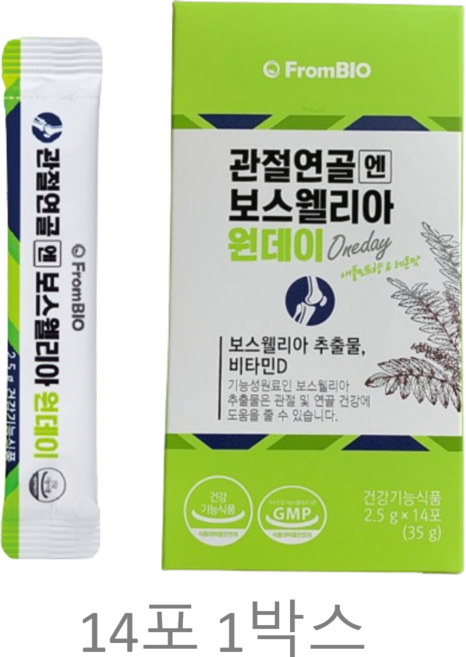 프롬바이오 관절연골엔 보스웰리아 원데이, 35g, 1개