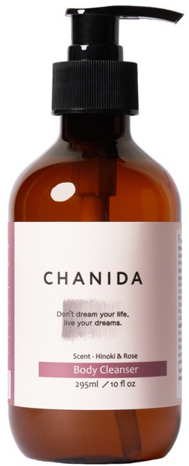 CHANIDA 檜木・玫瑰沐浴露, 1個