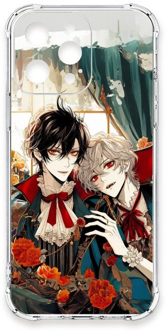 TRON 三星 S21 Ultra 吸血鬼男孩 手機殼，四角氣囊防摔，高清透亮，鏡頭保護