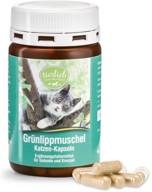 쌍트베른하르트 초록잎홍합 고양이 관절 영양제 90캡슐, 90정, 뼈/관절강화, 1개 - 쿠팡