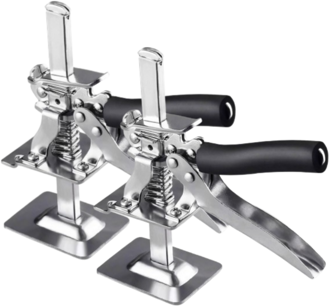 타일리프트 수평리프트 타일 높이조절기 받침대 150kg, 2개