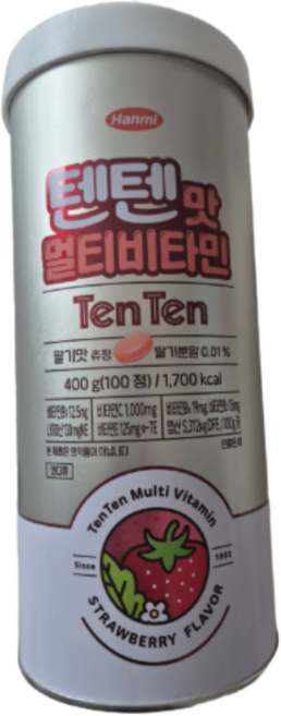 한미 텐텐맛 멀티비타민 100정 1개