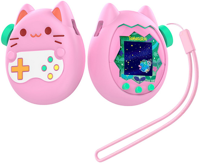 다마고치 파라다이스 케이스 아임펄슨, 핑크 아임펄슨 다마고치 파라다이스 고양이 전용 케이스, 1개