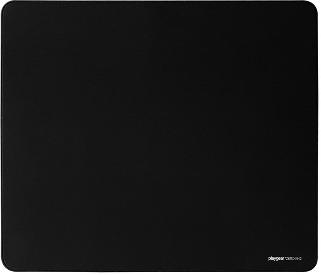 플레이기어 게이밍 마우스패드 밸런스 슬라이딩 브레이킹 스피드 발로란트 롤 오버워치 배그, 1개, ZERO4942 밸런스 블랙