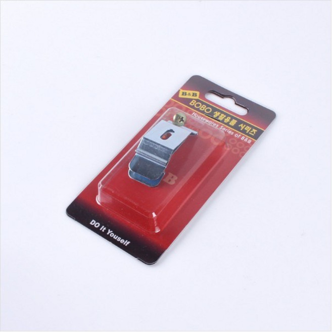 국진 버티칼용클립 4x13mm (1763) / 문발지지대 커튼봉지지대