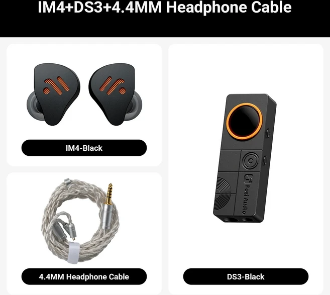 Fosi Audio DS3 DAC 앰프 휴대용 HIFI 헤드폰 XMOS XU316 DSD512 동글 dac 4.4mm 밸런스드/3.5mm 잭, 03 IM4-4.4MM-DS3-black, 01 China Mainland