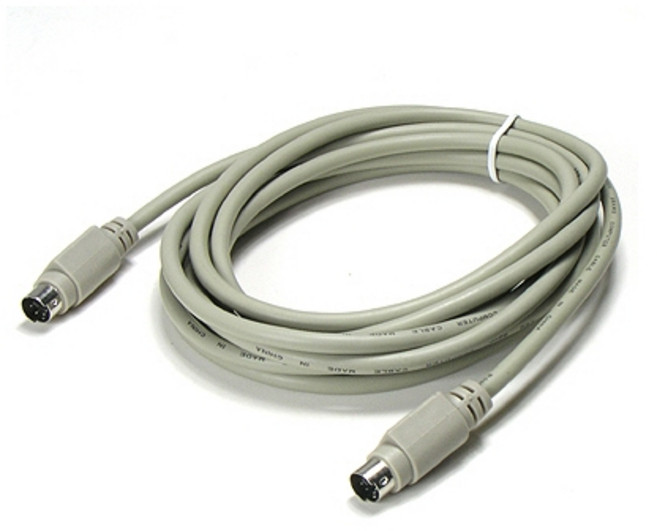 Coms PS2 케이블 1.8M/2M (키보드/마우스 공용) C0252, 1개