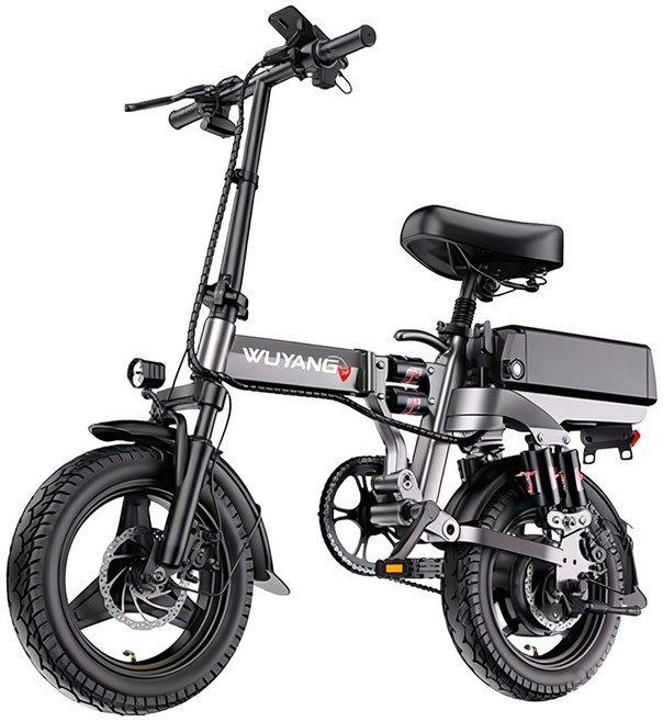 우양엑스마 220km 초장거리 전기자전거 배달 대리 출퇴근 미니벨로, 50Ah_170KM, 경량스틸