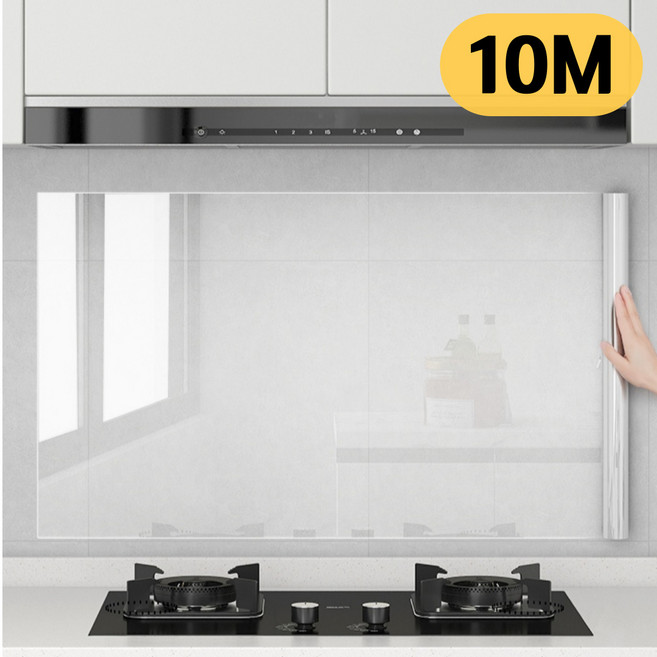 생활해랑 주방 오염방지 무접착 시트지 대용량, 1개