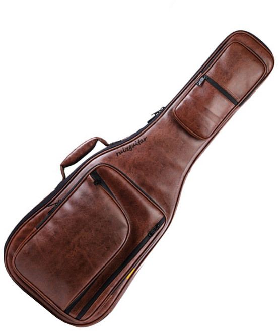 통기타 일렉기타 25T 인조가죽 프리미엄 긱백 폼 케이스, 1개