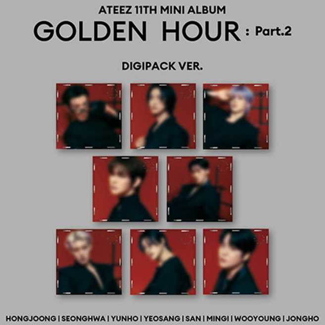 에이티즈 (ATEEZ) / GOLDEN HOUR : Part.2 미니앨범 11집 DIGIPACK VER (1종랜덤/S91349C)