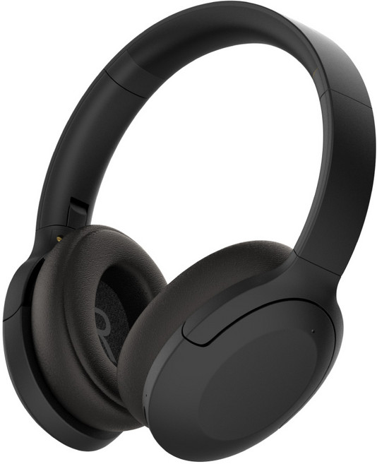 DTAudio聆翔 聲匿ANC降噪耳罩式藍牙耳機 HiFi音質/藍牙5.3/AUX音源線, 璀璨黑, P3965