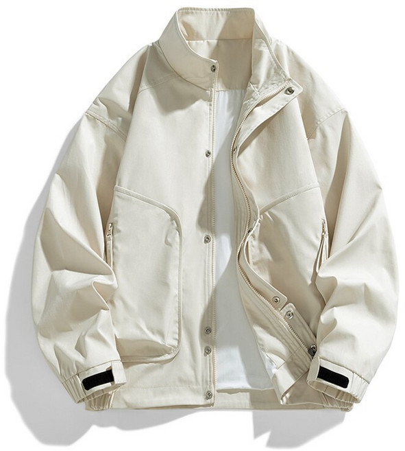 솔리드 바람막이 오버사이즈자켓남A157B-J228-P65