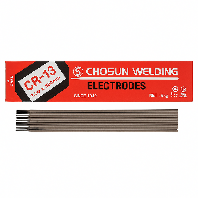 조선선재 용접봉CR-13 10개세트 낱개 막봉 피복아크봉 연강봉