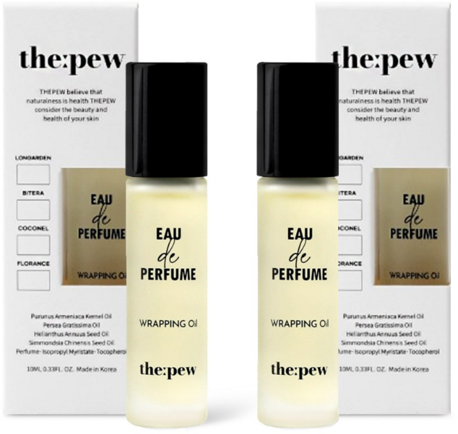 더퓨 오드퍼퓸 랩핑오일 2개입 향기나는 보습오일 바르는 보습향수, 2개, 10ml, 비테라+비테라