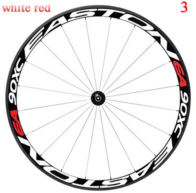 자전거 스티커 데칼 1 면 26/27.5 인치 휠 반사 MTB 보호 액세서리, 3, 1개