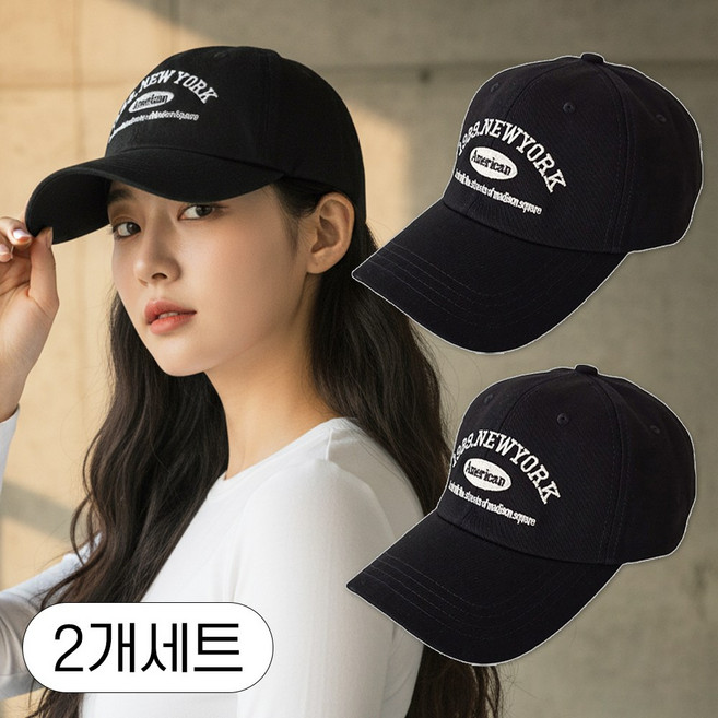 미다미 [1+1] 1989뉴욕 볼드레터링 남녀공용 볼캡