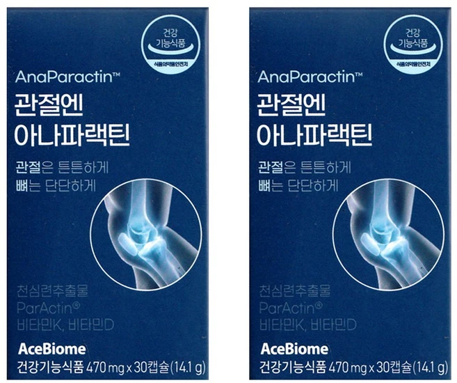 관절엔 아나파랙틴, 30정, 2박스 - 쿠팡