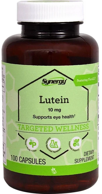 비타코스트 시너지 루테인 위드 플로라글로 Vitacost Synergy® Lutein Featuring FloraGLO® 100정, 1개 - 쿠팡