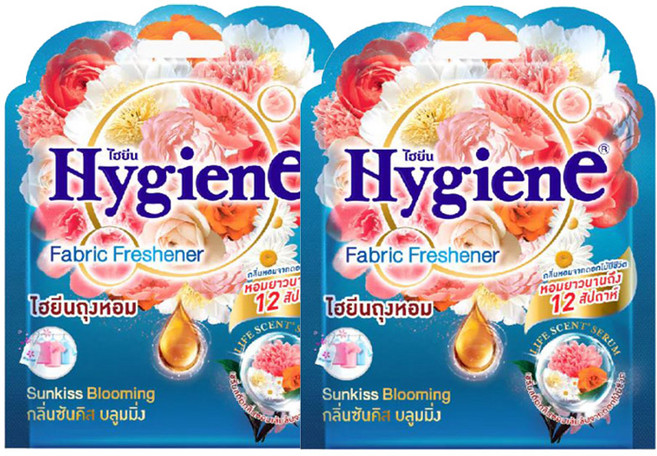 하이젠 옷장용 차량용 퍼퓸 방향제 선키스 블루밍, 8g, 2개, Sunkiss Blooming