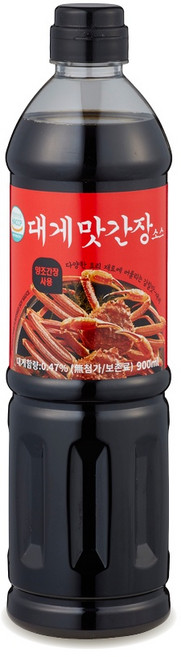 비비푸드 만능 대게맛 간장 900ml, 1개