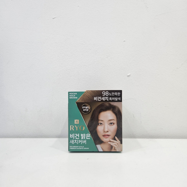 려 비건밝은새치커버 120g 1입 (옵션), 01.모카골드 브라운, 1개