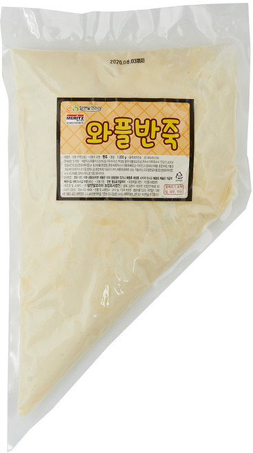 아메리칸 와플 반죽 1kg 홈베이킹 카페 와플메이커, 1개
