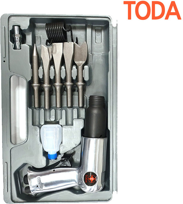 토다 에어 해머 SU-121 치즐 5EA 에어 함마 권총타입, 1개