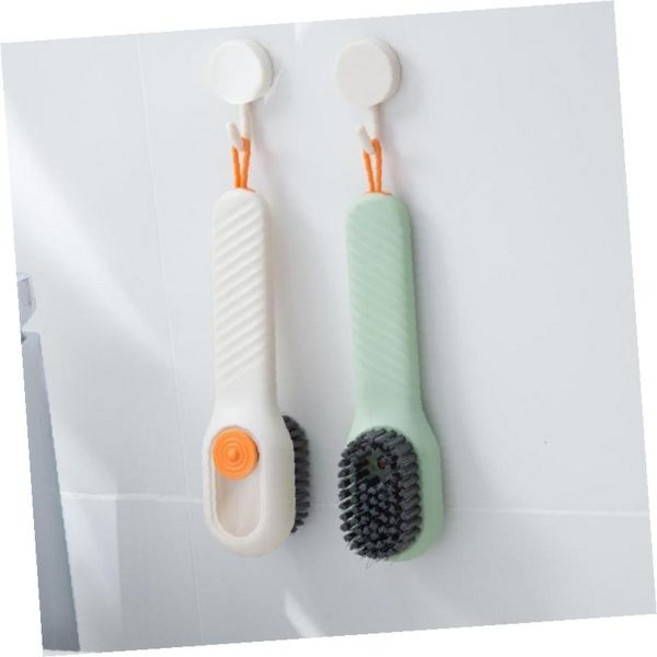 주방 욕실 틈새 청소 브러시 세면 배수 화장실 운동화 세탁 청소솔 청소브 러쉬 곰팡이, 화이트, 1개