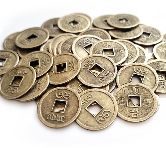 옛날 동전 엽전 50개입, 1개