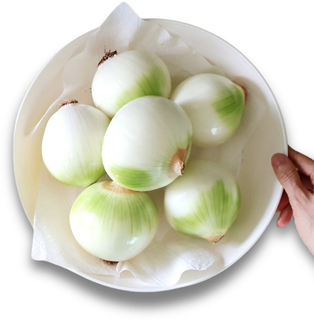 대아프레시 야채 아저씨네 깨끗하게 손질된 국내산 25년 조생 깐양파 중소사이즈, 1개, 국산 깐양파 중소 5kg