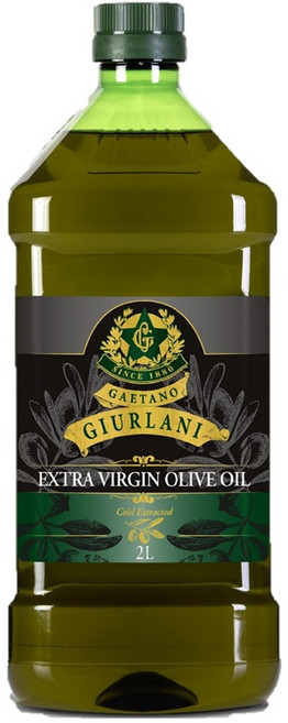 GIURLANI 喬凡尼 老樹特級初榨橄欖油 低溫冷壓 風味純正, 2L, 1個