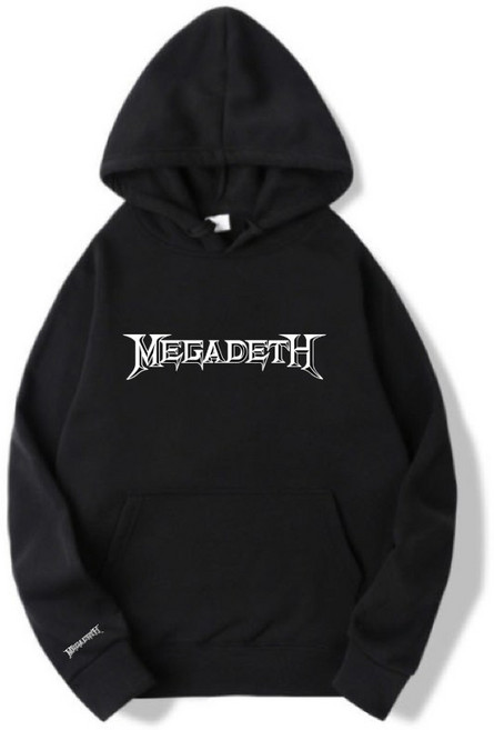 메가데스 Megadeth 헤비 메탈 록 밴드 특양면 후드티 티셔츠 A0198