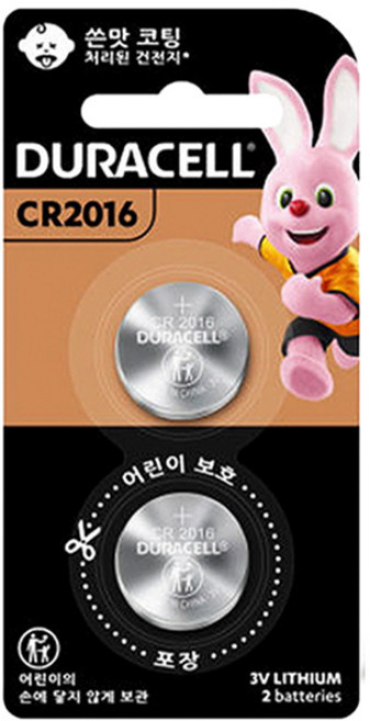 에너자이저 얼티메이트 리튬코인 CR2016, 1개, 2개입