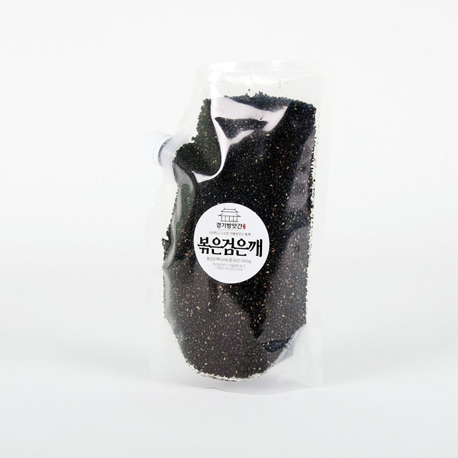 경기방앗간 볶은 통깨 참깨 검은깨 300g 1개, 2.볶은 검은깨300g(중국)