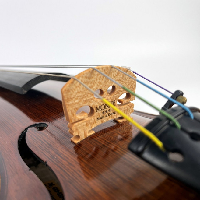 바로쓰는 국산 바이올린 브릿지 가공브릿지, 1/4, 1개