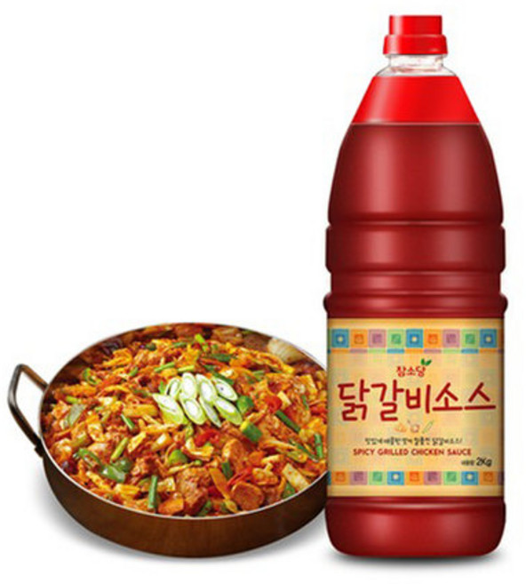 참소당 닭갈비소스2kg / 철판 숯불 닭갈비 양념장 / 26.06.15일자, 2kg, 1개
