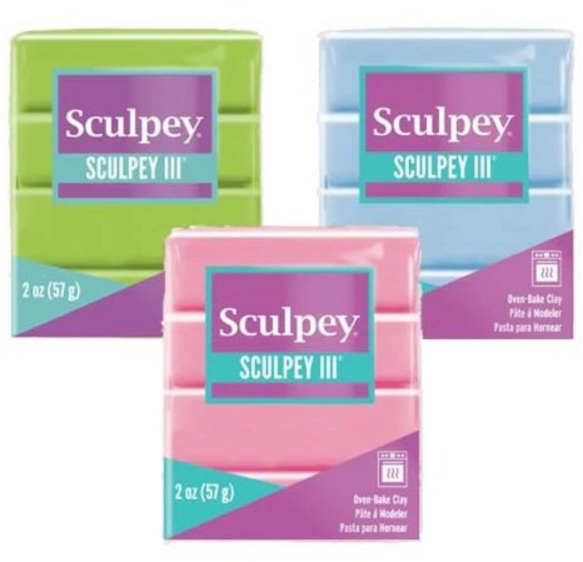스컬피3 2oz 57g 색상 선택/폴리머클레이, Translucent(투명)