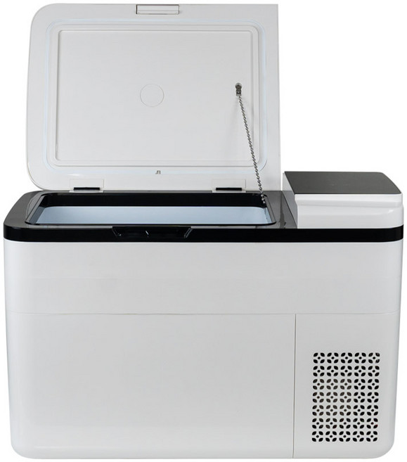 컴스마트 차량용 냉장고 냉동고 28L, 화이트, JA028